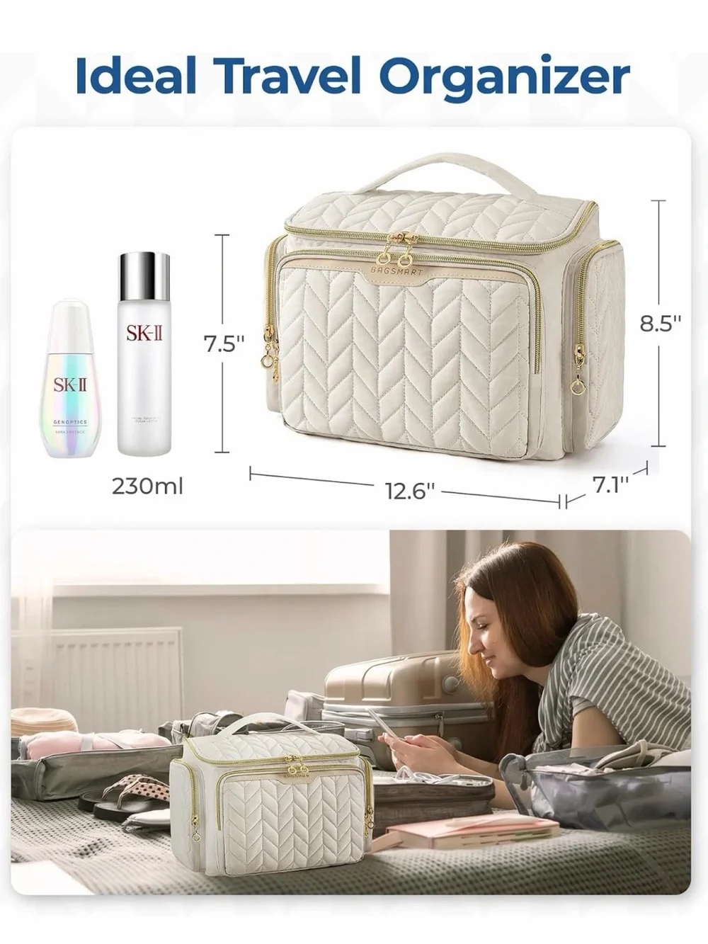 Source Unknown bagsmart quilted